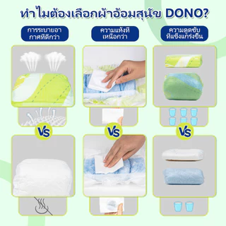 🔥Dono'S Diary ผ้าอ้อมสุนัขตัวผู้ กันลื่นเป็นพิเศษ ใส่สบาย ไม่หลุดง่าย เหมาะสำหรับหมาสนอง เดินทาง ป่วย ซอง 10
