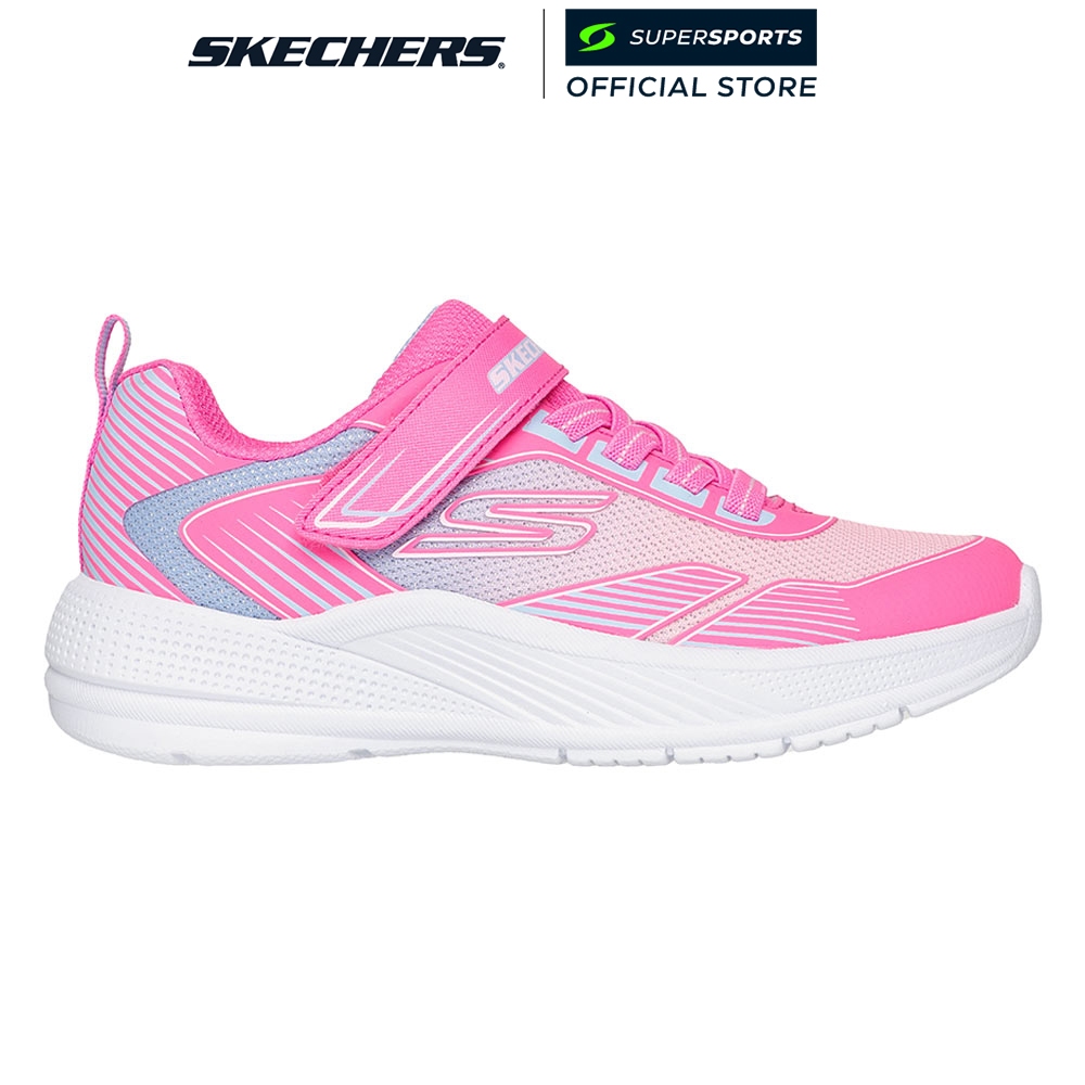 SKECHERS Microspec Advance - Oasis Point รองเท้าลำลองเด็กผู้หญิง
