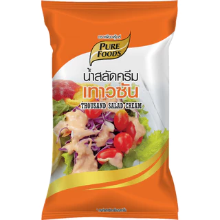 เพียวฟู้ดส์ น้ำสลัด เทาซันไอส์แลนด์ ขนาด 800 กรัม (Thousand island Dressing) ซอสสำเร็จรูป