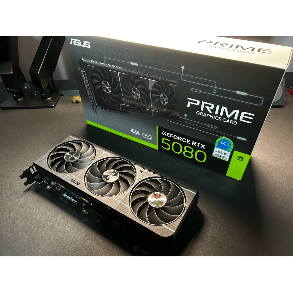 Asus Prime RTX 5080 16G GDDR7 (ทักแชทรับส่วนลดเพิ่ม)