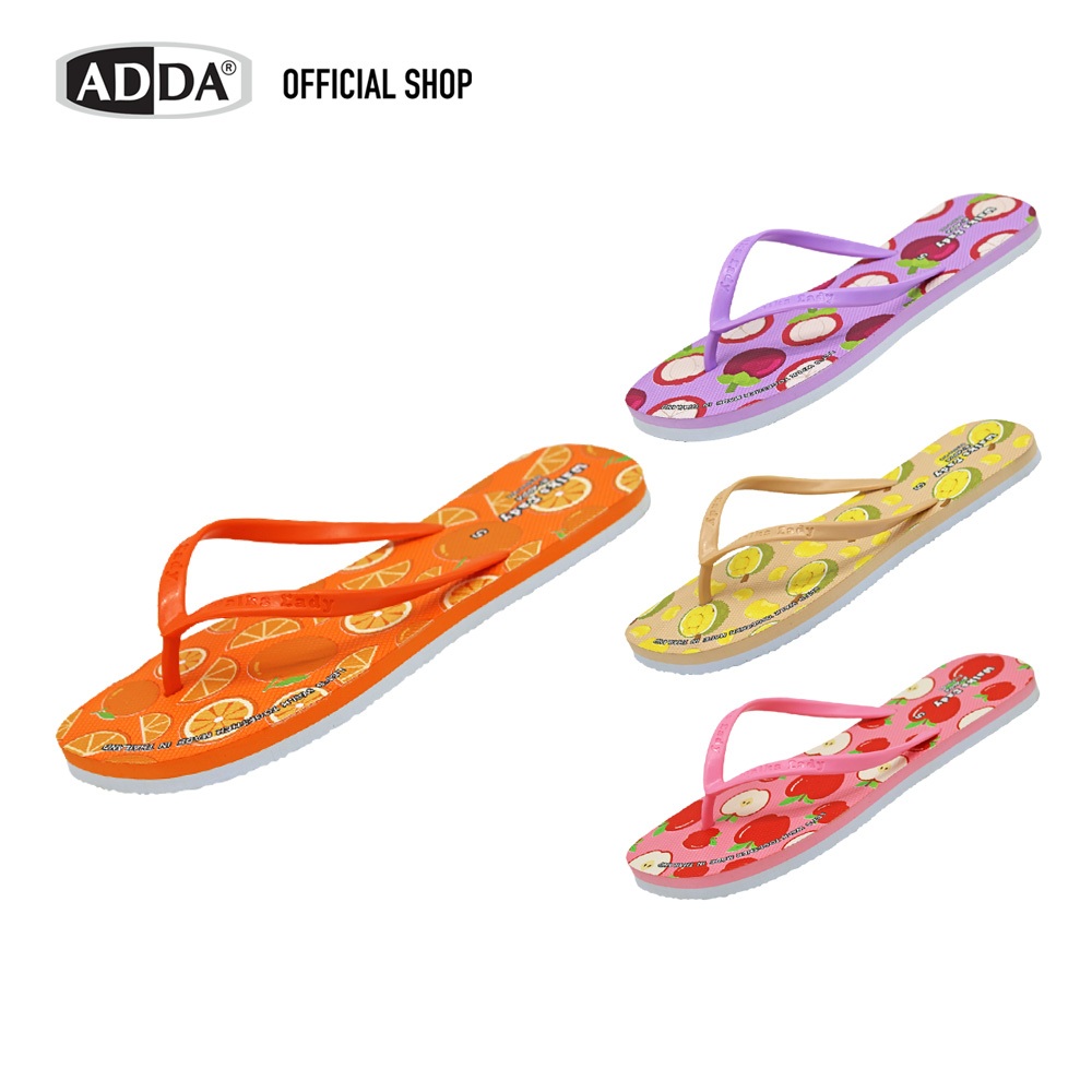 ADDA  รองเท้าแตะ รองเท้าลำลอง แบบหนีบ ลายผลไม้  รุ่น 815G1W1 (ไซส์ 4-6)