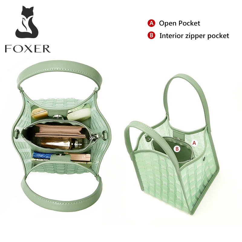 FOXER حقيبة توت كاجوال كبيرة للسفر — صورة 3