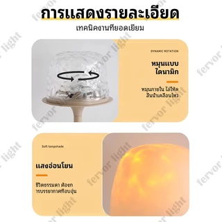 【ราคาต่ำสุด】โคมไฟตั้งโต๊ะ LED ไฟแต่งห้อง เปลี่ยนสีได้ 16 โหมด ของขวัญ ของตกแต่งห้องสวย