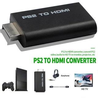 อะแดปเตอร์ ps2 to hd ตัวแปลงPS2 To HD Converter ต่อเครื่องเล่น PS2 ออกทีวี HD 3.5mm