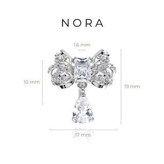 Jewelry แหวนสะดือ ปุ่มท้องแหวน สเตนเลส โบว์ ใกล้ชิด เจาะสะดือ เครื่องประดับหน้าท้อง NR260717