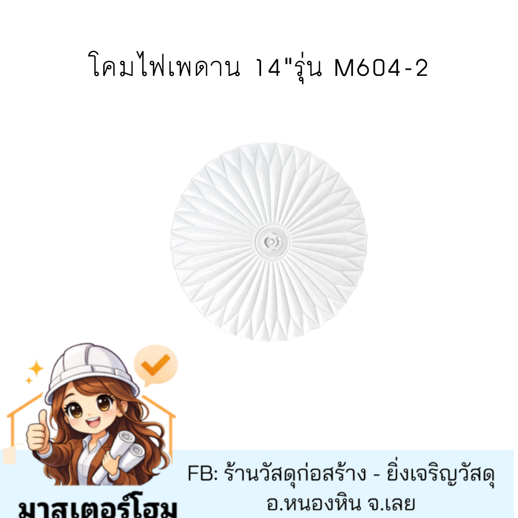 โคมไฟเพดาน 14"รุ่น M604-2