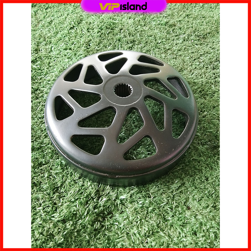 กระโหลกครัชเจาะกัดลาย Lead / Giorno+ / PCX น้ำหนักเบากว่า ช่วยระบายความร้อนได้ดีขึ้น (งานตัวใหม่สีดำ)