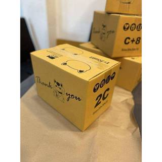 ลด30% โค้ดINC828TN ❗ กล่องลายน้องแมว เบอร์2C (20ใบ