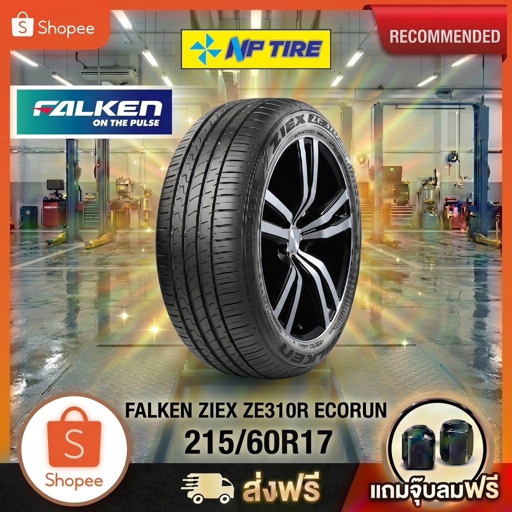 ยาง 215/60R17 FALKEN ZE310R  ราคาต่อเส้น  ปี 2025