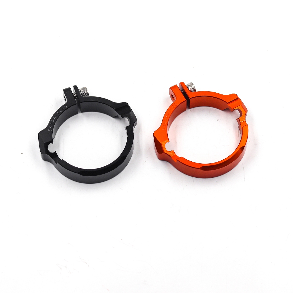 การ์ดรัดคอท่อ CNC KTM HUSQVARNA (2T) 250/300 2017-2026