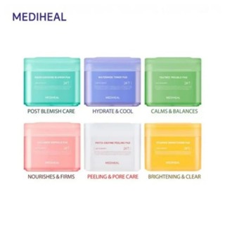 MEDIHEAL Toner Pad (90/100 แผ่น) 8 Types - ลดรอยสิว / ปลอบปร…