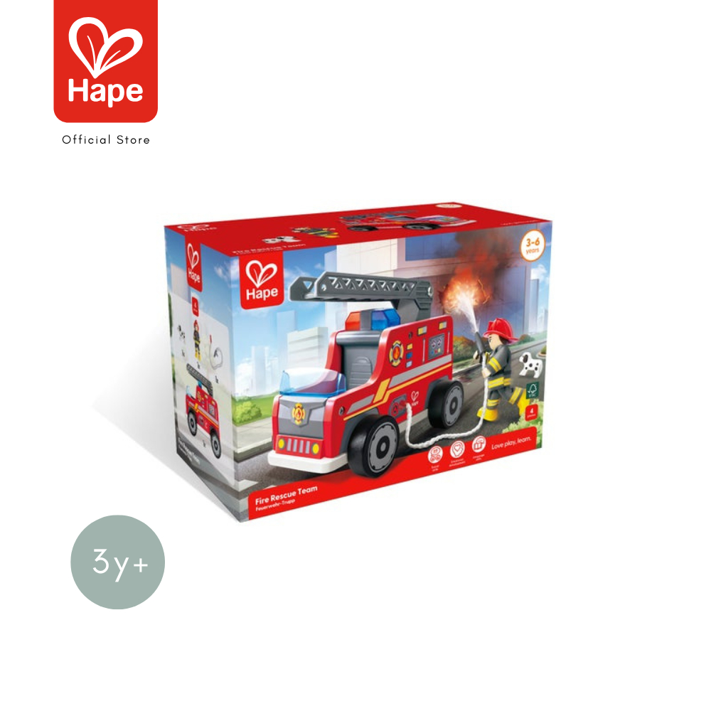 Hape - Fire Rescue Team        รถดับเพลิงใหม่        3Y+ รูปที่ 8