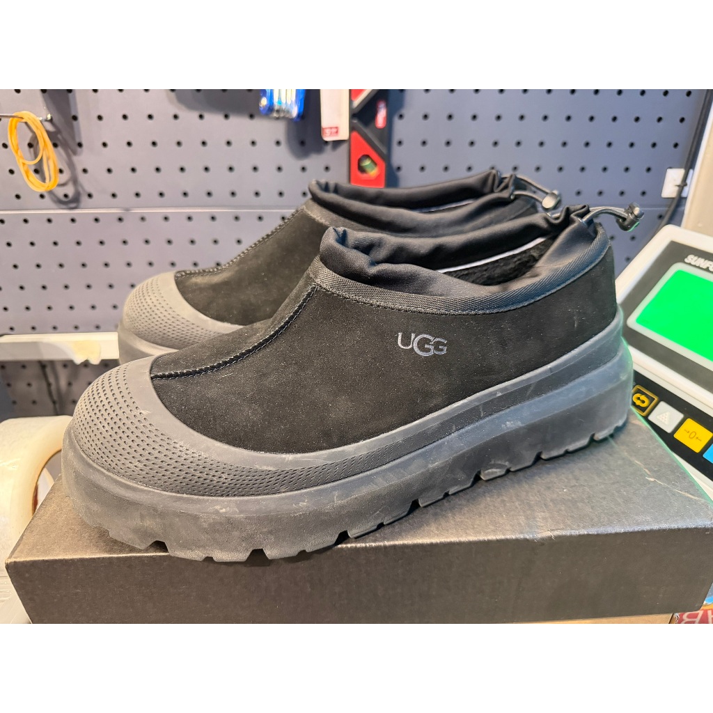 รองเท้าสลิปออน UGG Tasman Weather Hybrid สีดำไซส์ 45 แท้หิ้วจากญี่ปุ่น มือสองใส่ครั้งเดียว กันน้ำลุย