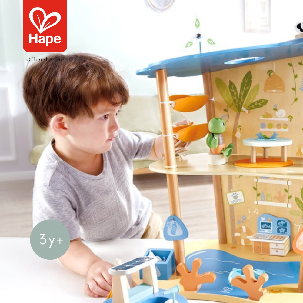 Hape - Ocean Rescue Playset        ชุดเซตสถานีกู้ภัยมหาสมุทร        3Y+ รูปที่ 3