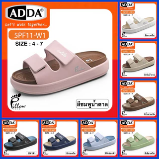 ADDA Pillow Foam รองเท้าแตะ รองเท้าลำลอง แบบสวม สำหรับผู้หญิง รุ่น 5PF11-W1