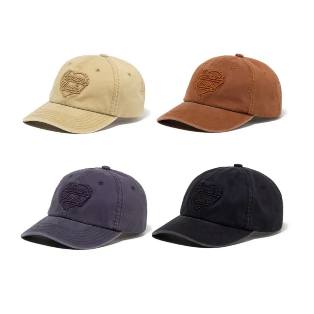 (พร้อมส่ง✨) HUMAN MADE - 6PANEL TWILL CAP