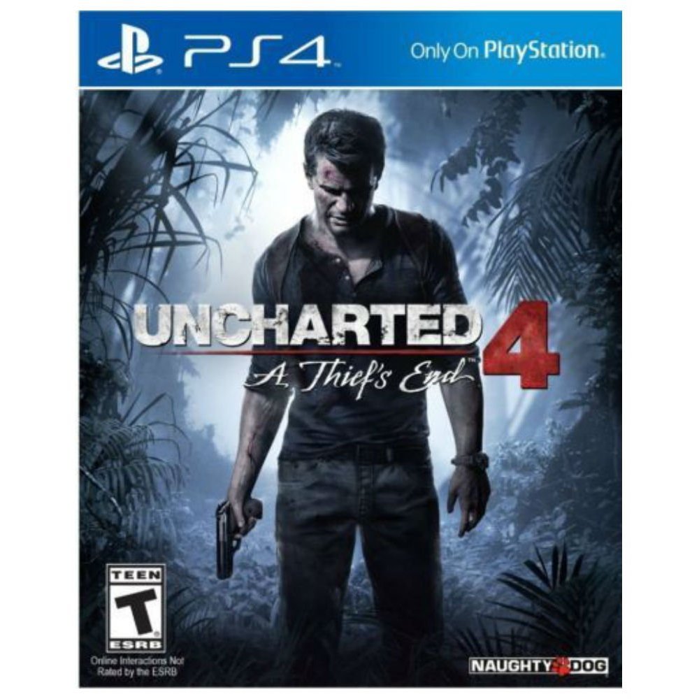 Uncharted 4 A Thief's End วิดีโอเกม PS4 โซนสหรัฐอเมริกา