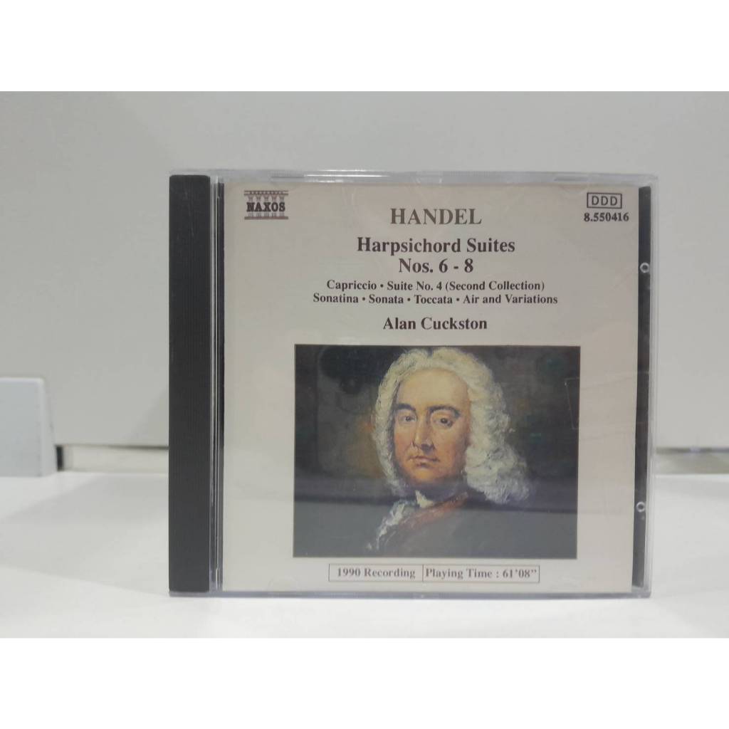 1 CD MUSIC ซีดีเพลงสากล   Handel: Harpsichord Suites Nos. 6 - 8 (B1G7)