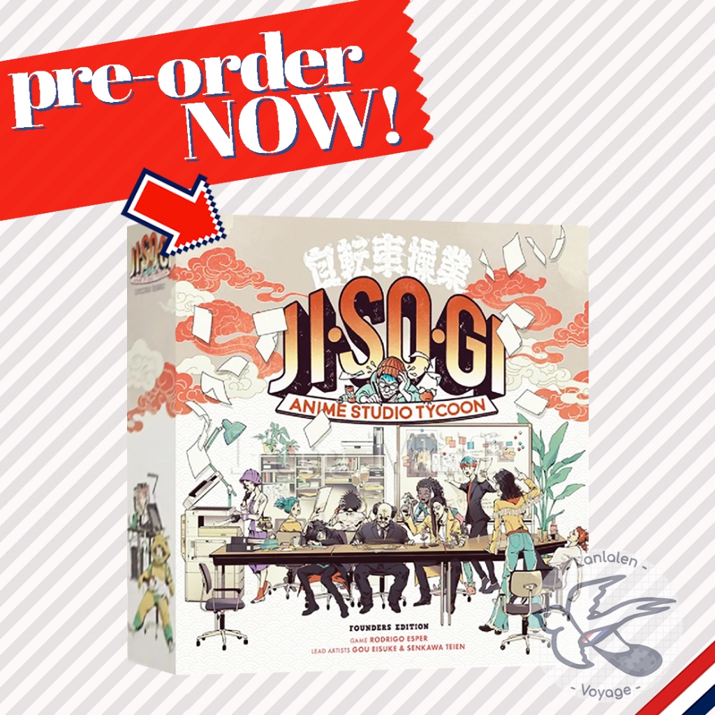 [Pre-Order] Jisogi Anime Studio Tycoon [EN] [Boardgame]