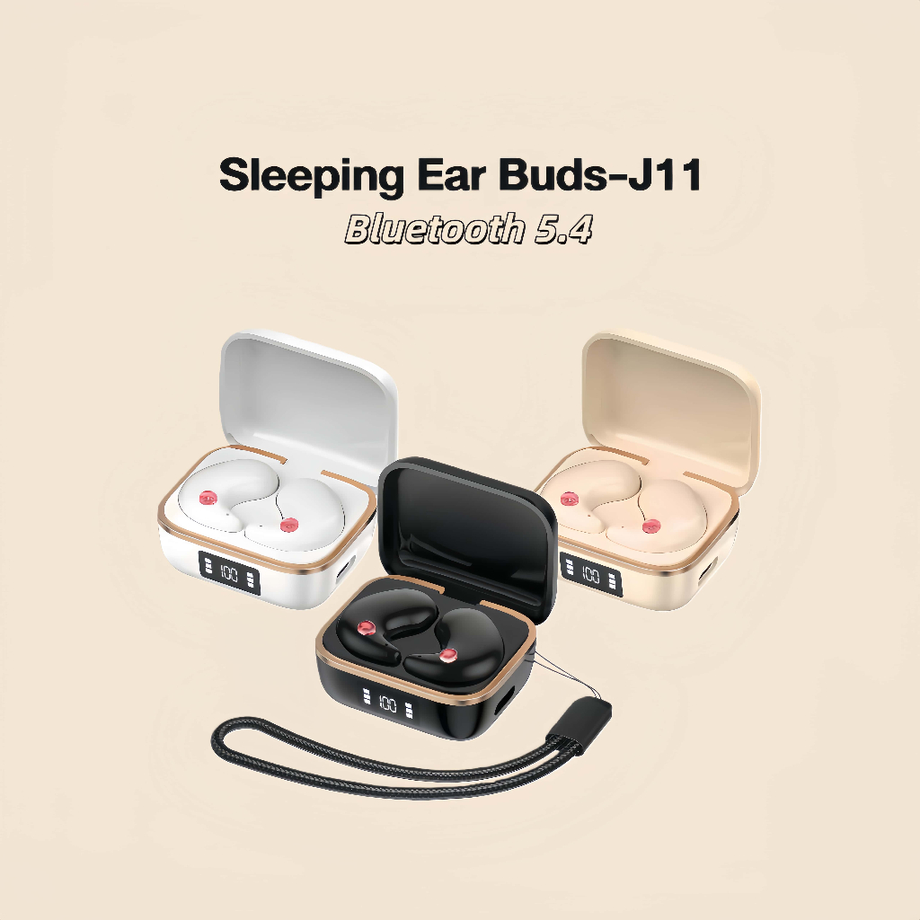 หูฟังไร้สาย J11 บลูทูธ 5.4 เสียงคมชัด HiFi กันน้ำ มาพร้อมไมค์ในตัว หูฟังบลูทูธ หูฟังไร้สาย สำหรับโทร