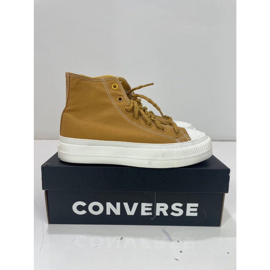 [ สินค้ามือสอง สภาพใหม่มาก ] CONVERSE รองเท้าผ้าใบ Code: A04363CS3YLXX รุ่น Chuck Taylor Ctas Lift W