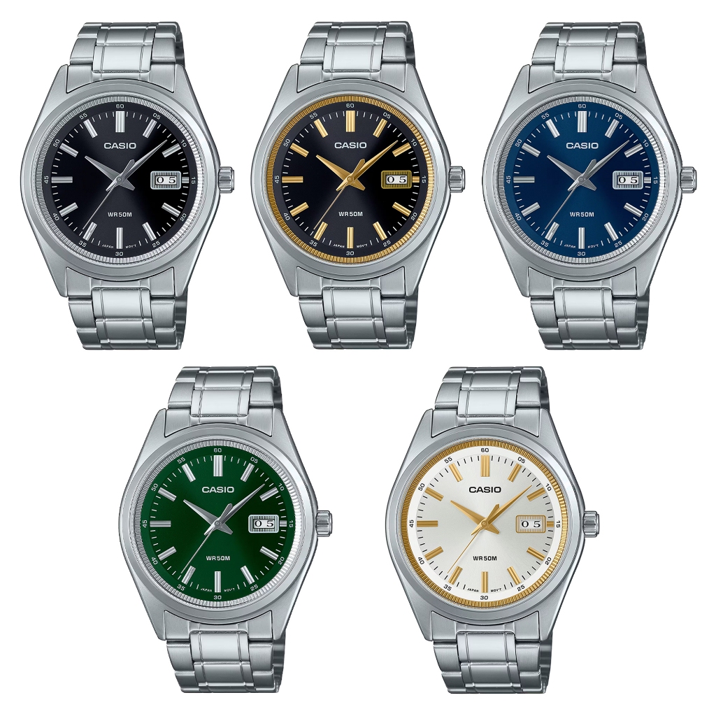 Casio Standard รุ่น MTP-B180D( MTP-B180D-1A1,MTP-B180D-1A2,MTP-B180D-2A,MTP-B180D-3A,MTP-B180D-7A)