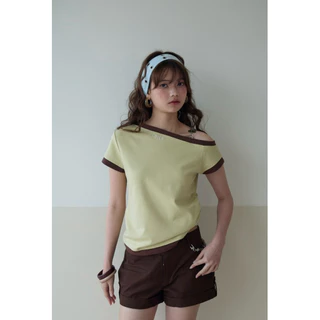 ALLEY CAT TOP(White/Blue/Green/Brown)