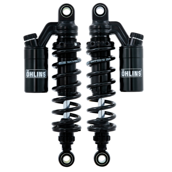 โช๊คอัพ Ohlins (โอลินส์) รุ่น TR654 Blackline สำหรับ Triumph Bonneville T120 (ตัวมีซัพแทงค์) - สีดำล