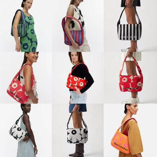 แท้❤️กระเป๋าถือ ลายดอกไม้-ลายทาง งานสวยมาก เนื้อผ้าดีจึ้ง พร…