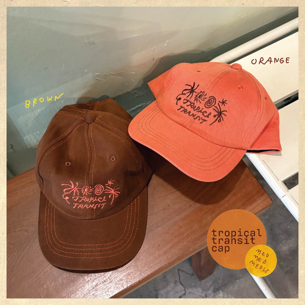 Medmedmedss Tropical transit cap - หมวกแก๊ป หมวกเบสบอล กันแดด
