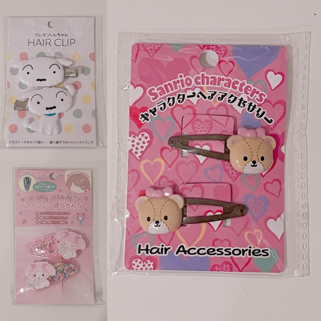[พร้อมส่ง/ของแท้] กิ๊บ ยางผูกผม Sanrio at home cafe ของแท้ญี่ปุ่น