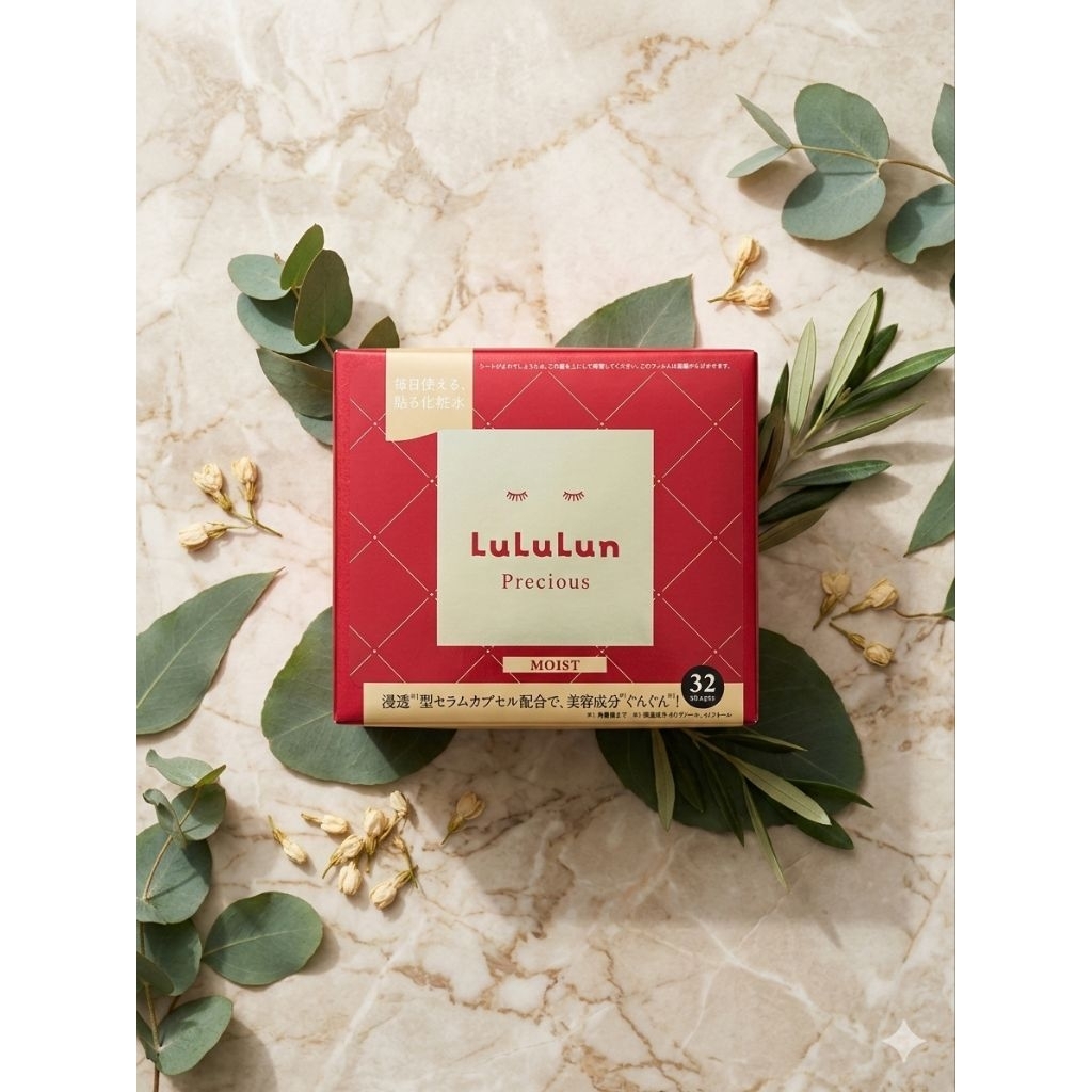 LuLuLun Precious Moist Face mask ลูลูลูน แผ่นมาส์กหน้า