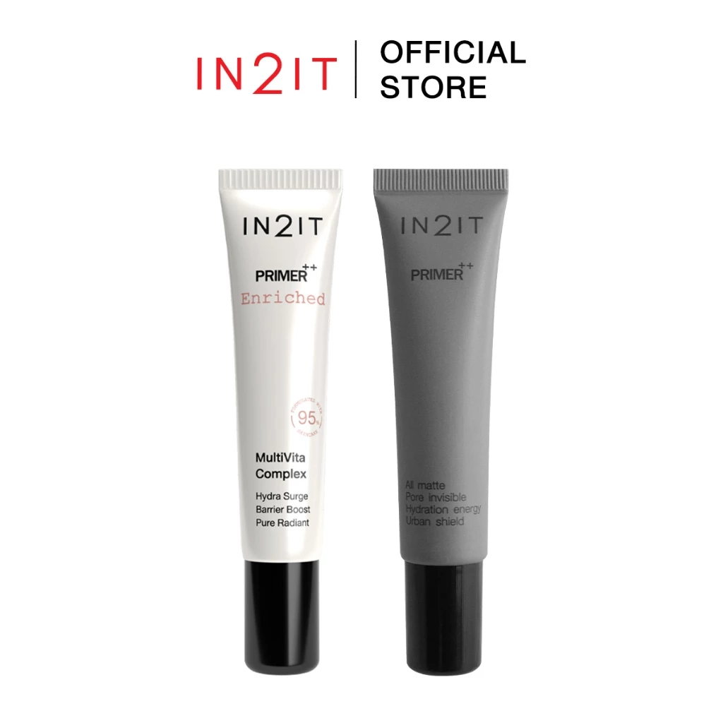 IN2IT PRIMER++ ไพร์เมอร์ตัวดัง งานผิว Set คู่คุ้มกว่า