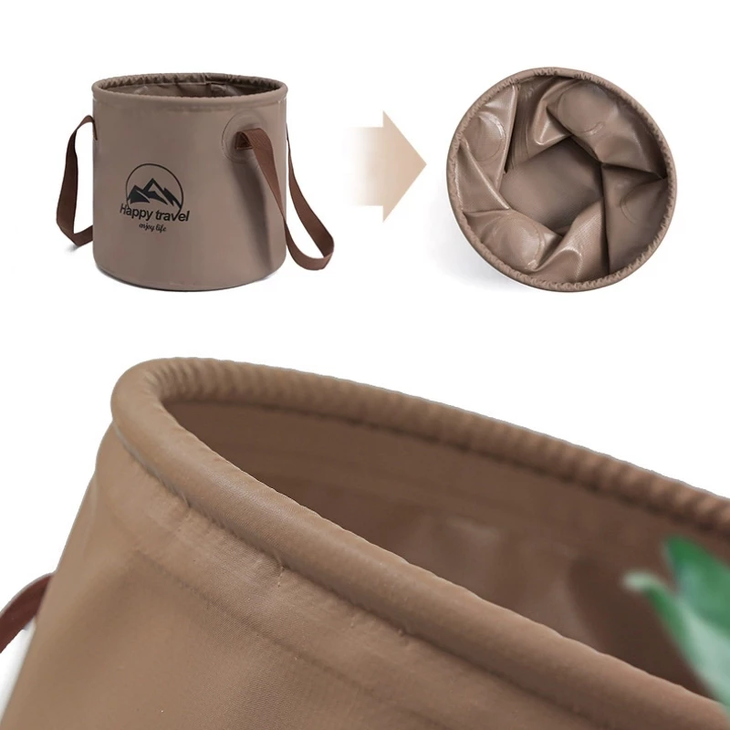 ถังน้ำแคมป์ปิ้งพับได้ 5L/10L/20L ถังน้ำแข็ง ถังน้ำพับได้ ถังเก็บน้ํา thumbnail 10