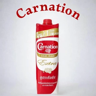 Carnation Extra นมข้นจืดแบบกล่อง ขนาด1,000 กรัม (1ขวด)