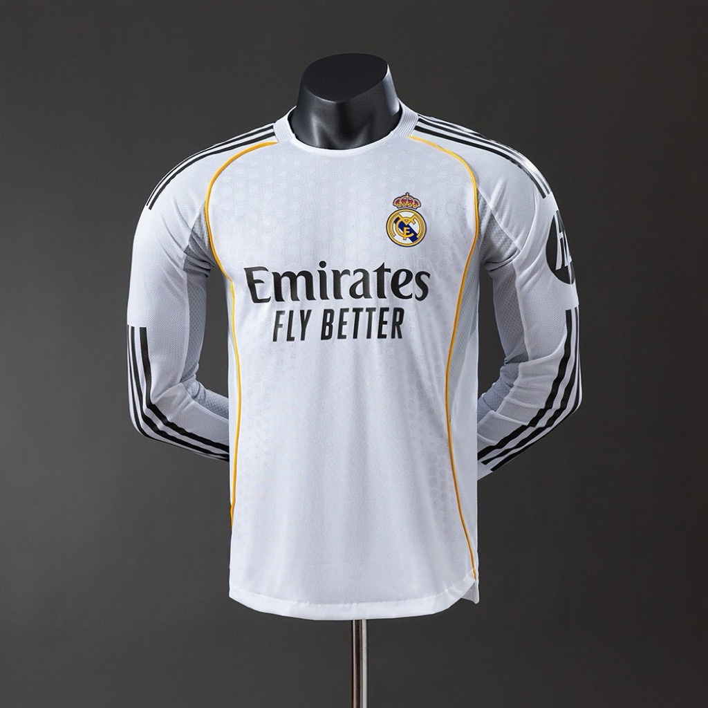 เสื้อบอลเรอัลมาดริด ชุดเหย้า เสื้อบอล เกรด Player นักเตะ 2025