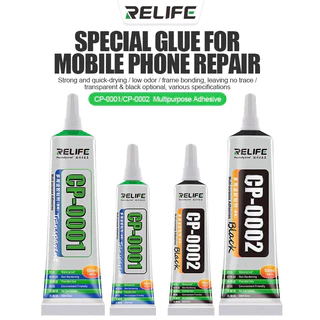RELIFE กาวติดขอบจอ CP-0001 กาวใส / CP-0002 กาวดำ 3ML 15ML 50ML