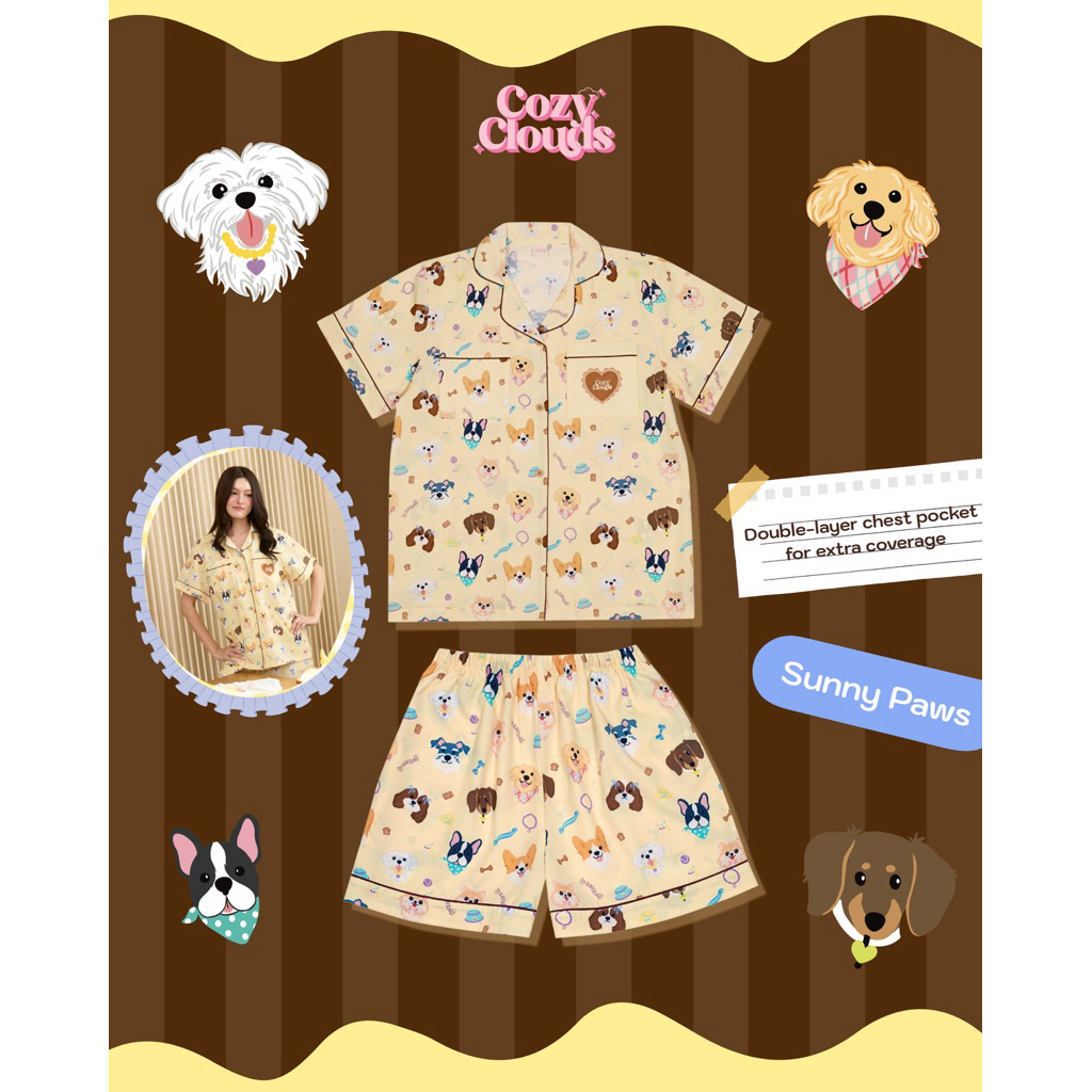 Sunny Paws Long Sleeve Set