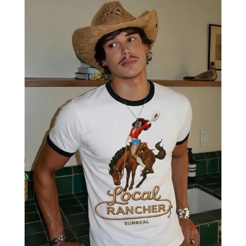 Surreal LOCAL COW GIRL RINGER TEE