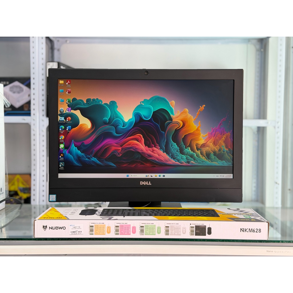 คอม ออลอินวัน dell aio จอ 22 นิัว full hd i5 7500 ram 4-16gb  ssd 240 -480gb