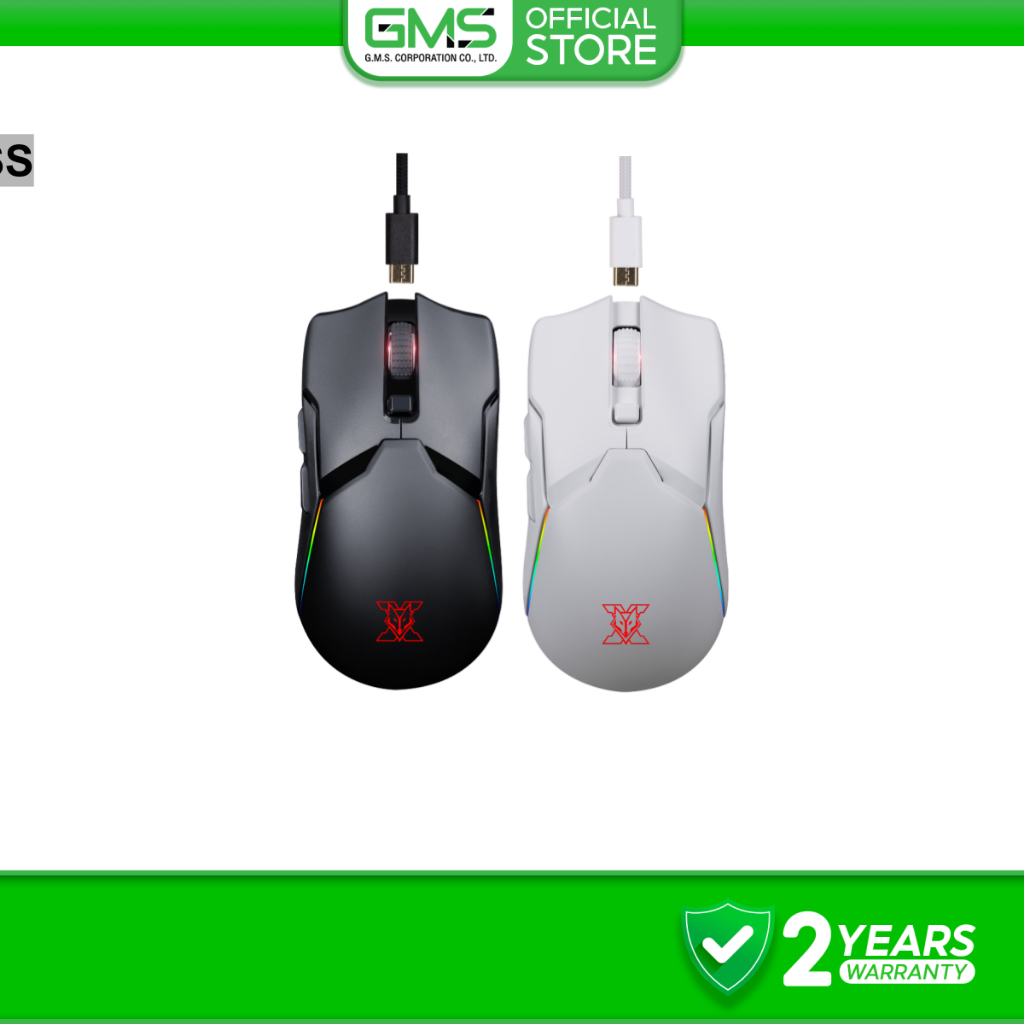Nubwo เมาส์เกมมิ่ง Tri Mode Gaming Mouse รุ่น X58 PRO เชื่อมต่อ 3 แบบ USB-C/2.4GHz/Bluetooth ปรับ DP