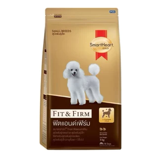 (3 กก)SmartHeart Gold Fit&Firm สมาร์ทฮาร์ท โกลด์ ฟิตแอนด์เฟิร์ม อาหารสุนัข ขนาด 3กก