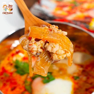 เส้นหนึบ หม่าล่า chefbrother รสหมาล่า ซุปหมาล่าสุดร้อนแรง สไตล์จีนเสฉวนแท้ๆ 140 กรัม