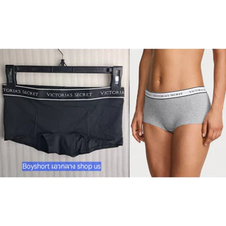 กางเกงในVictoria’s Secret Logo Cotton Boyshort Panty ของแท้ 100% US กางเกงชั้นในผู้หญิง