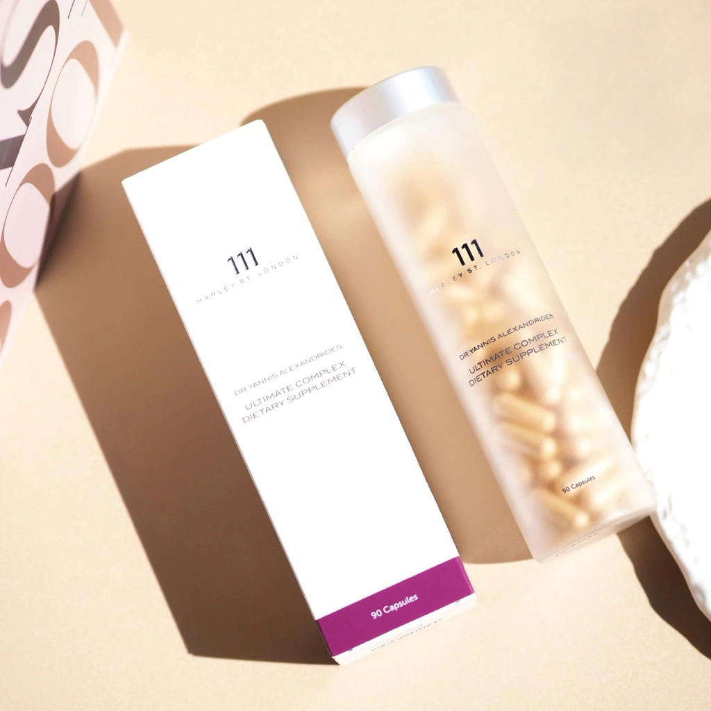 11Skin 90 แคปซูล 111 Ultimate Complex วิตามินม่วง ผลิตภัณฑ์เสริมอาหาร