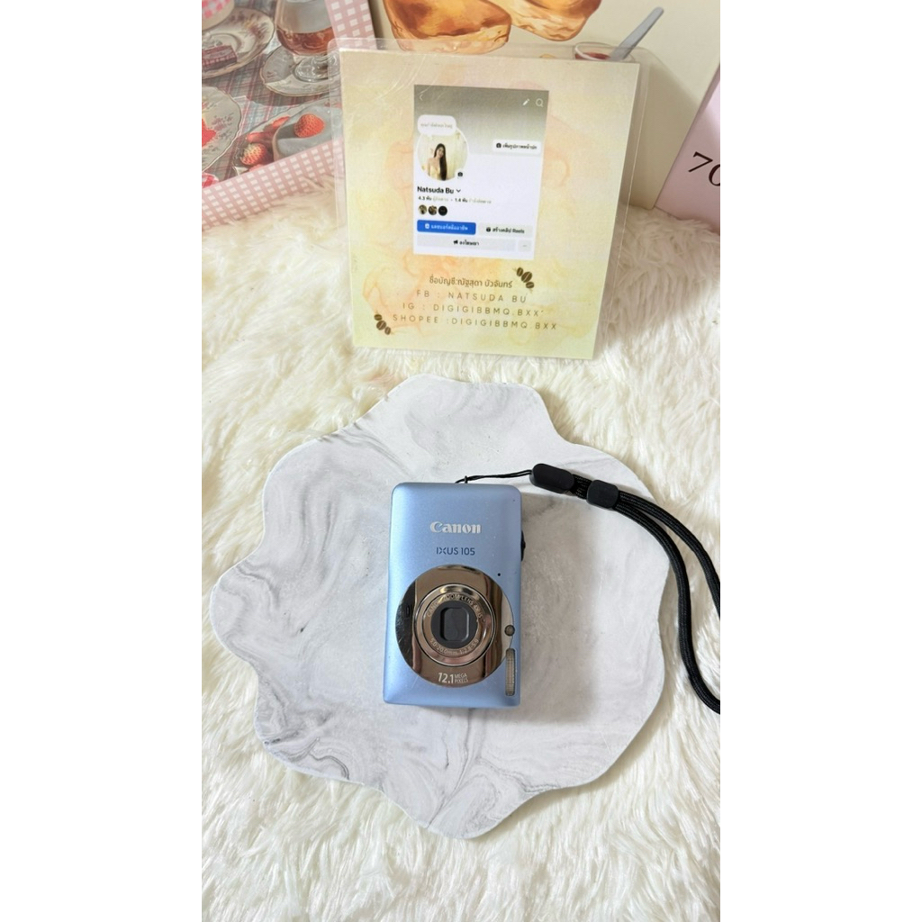 ตัวที่1📸canon ixus 105 / ixy200f📸(รุ่นเดียวกันโทนภาพเดียวกัน)