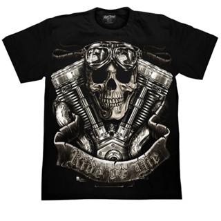 เสื้อยืดสกรีนเรืองแสง ROCK CHANG GR789