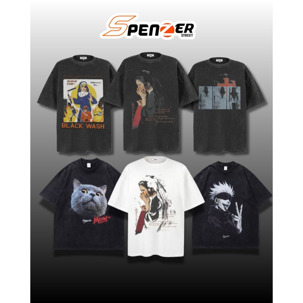 [พร้อมส่ง] Spenzer.street | รวมเสื้อโอเวอร์ไซส์ เสื้อผ้าสตรีท เนื้อผ้าดี คุณภาพเยี่ยม ทันกระแส 20256ขายดี