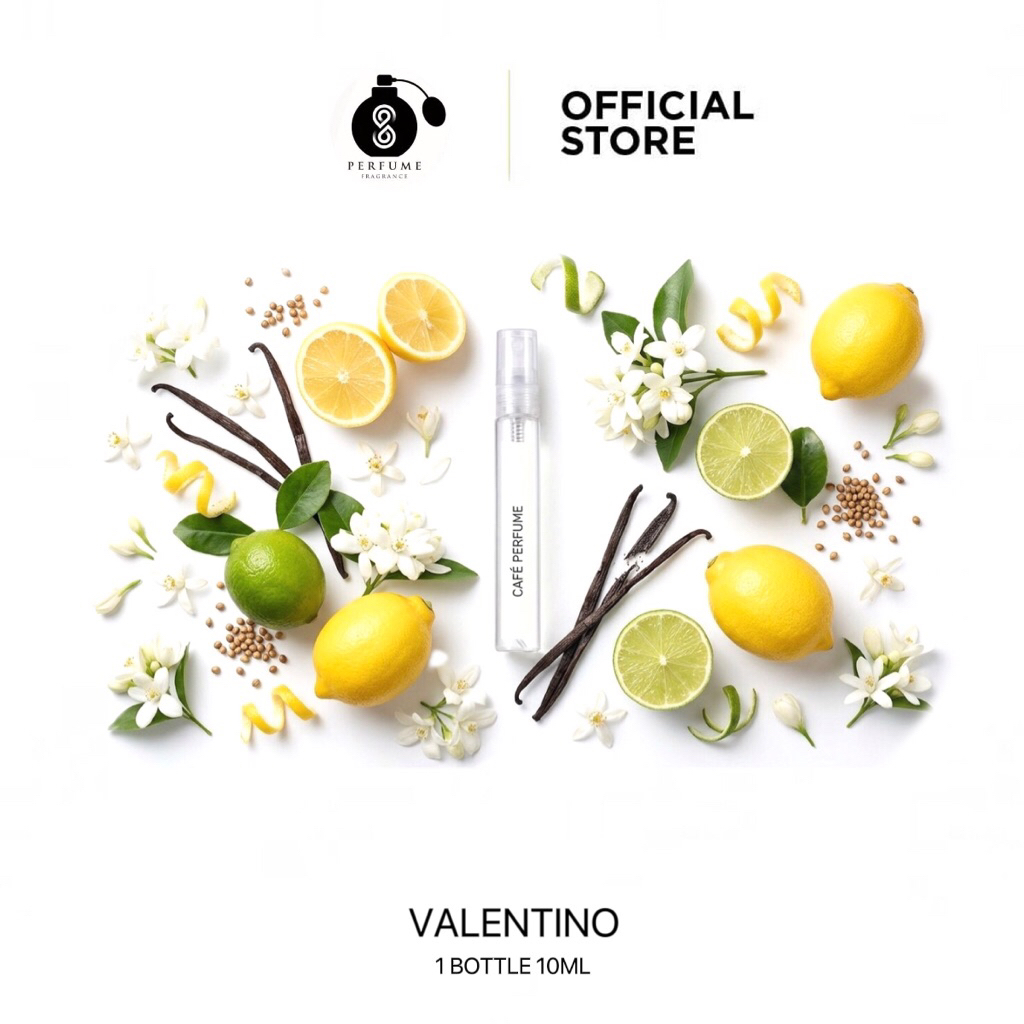 [9กลิ่น] น้ำหอมกลิ่นวาเลนโน - Cafe Perfume VALESCENT 10ml