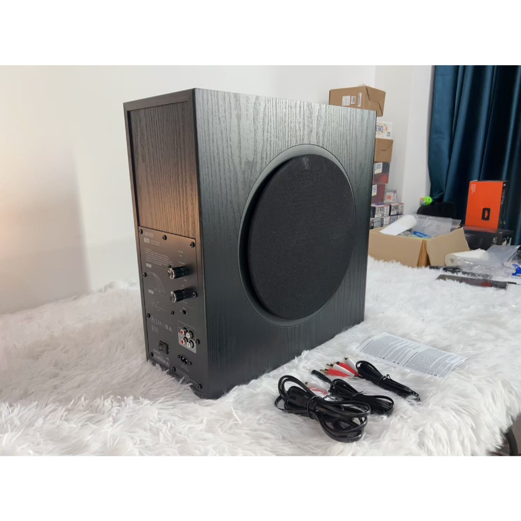 Edifier T5S ซับวูฟเฟอร์ 8 นิ้ว สีดำ เบสหนัก ลำโพงซับสำหรับคอม  มือ2 สภาพดี ใช้งานปกติ มีประกัน  S661